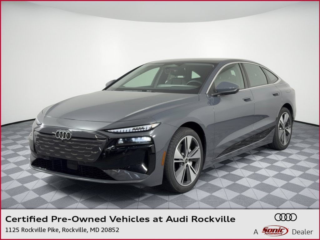 Certified 2025 Audi A6 e-tron Premium Plus w/ Premium Plus AWD/4WD image 1