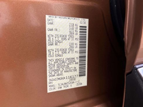 Used 2016 Nissan Murano SL image 43