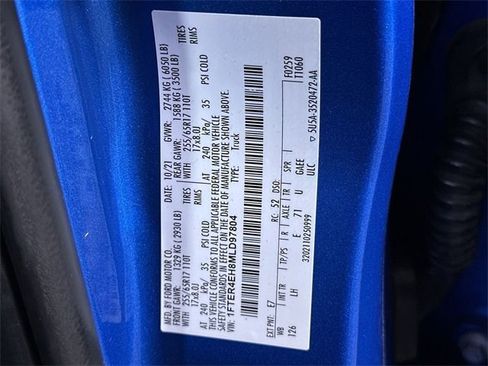 Used 2021 Ford Ranger XL w/ Equipment Group 101A High image 35