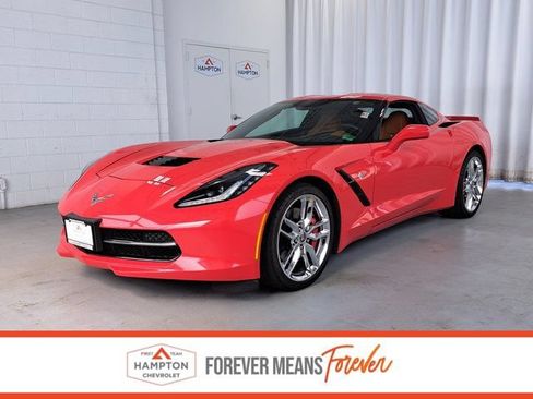 Used 2015 Chevrolet Corvette Stingray Coupe w/ 3LT Preferred Equipment Group RWD image 1