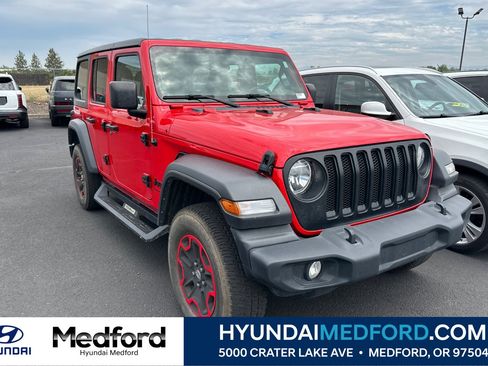 Used 2023 Jeep Wrangler Unlimited Sport AWD/4WD image 1