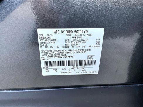 Used 2018 Ford Explorer Limited FWD image 32