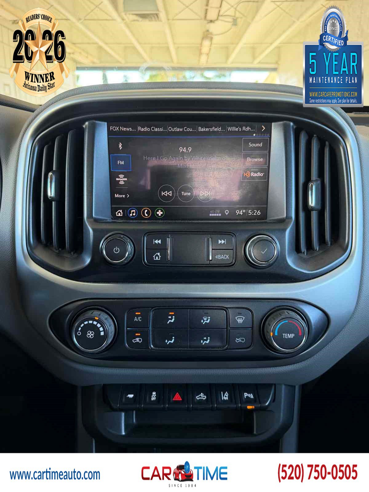 Used 2019 Chevrolet Colorado LT w/ Safety Package AWD/4WD image 11