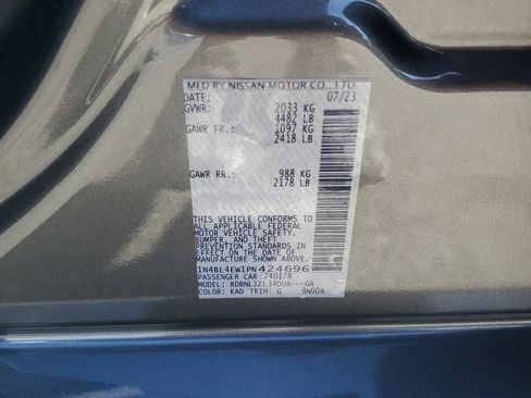 Certified 2023 Nissan Altima 2.5 SL image 26