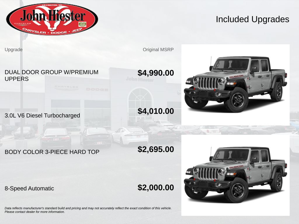 Used 2022 Jeep Gladiator Rubicon AWD/4WD image 4