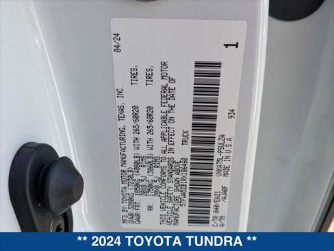 Used 2024 Toyota Tundra Limited w/ TRD Off-Road Package image 24