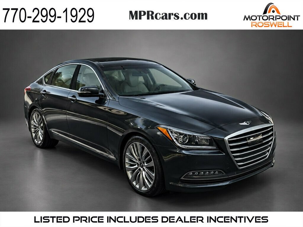 Used 2017 Genesis G80 5.0 Ultimate RWD image 1