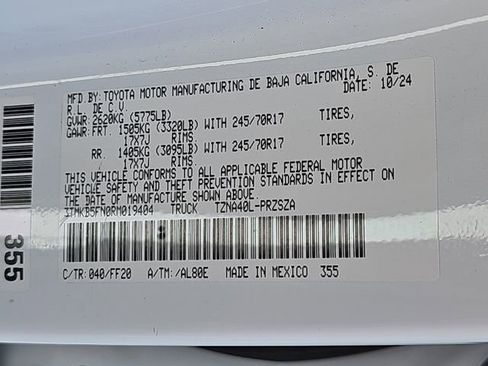 Used 2024 Toyota Tacoma SR5 RWD image 36