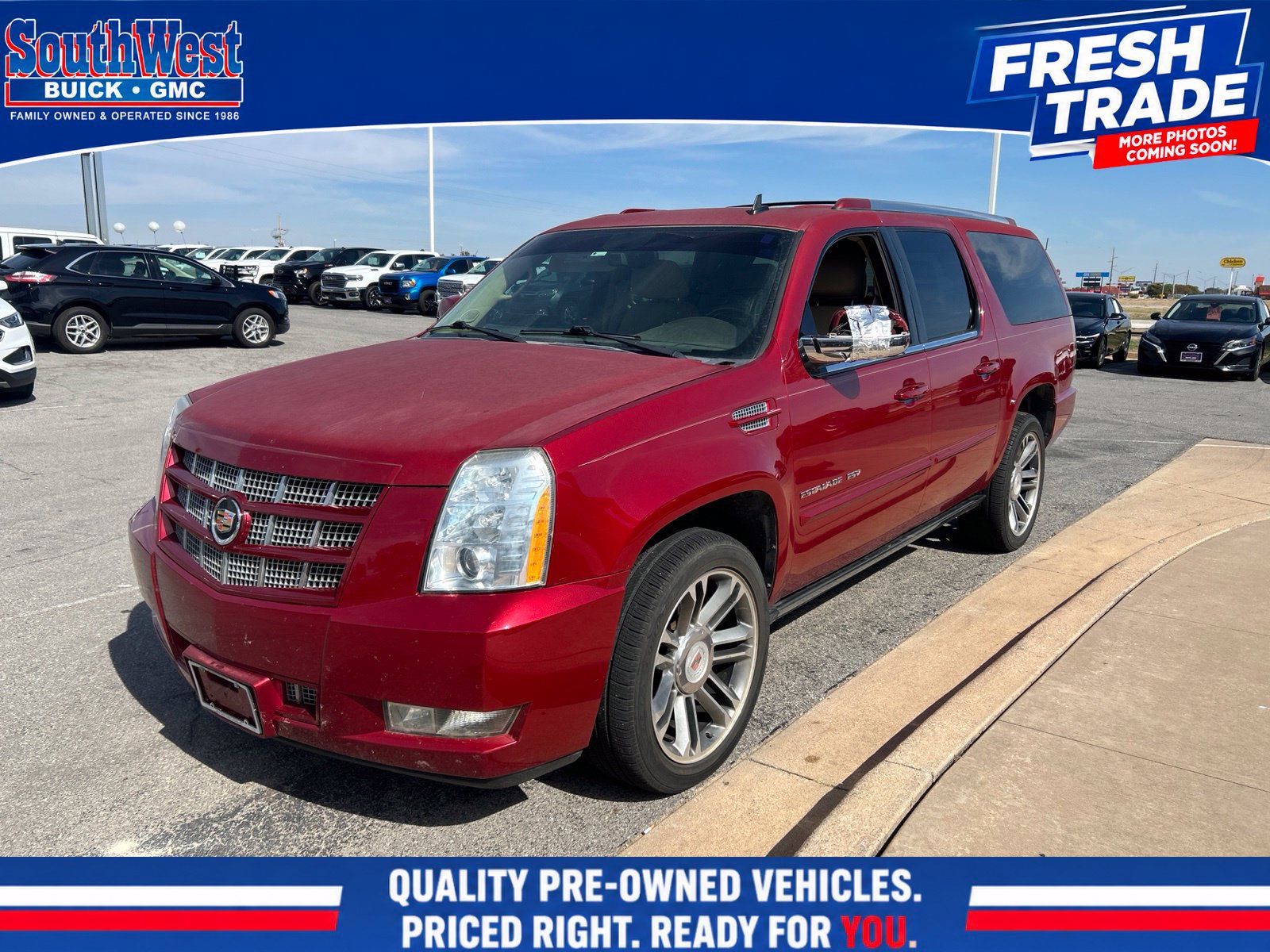 Used 2014 Cadillac Escalade ESV Premium AWD/4WD 360° Tour