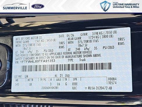 New 2026 Ford F150 Tremor w/ Tow/Haul Package AWD/4WD image 36