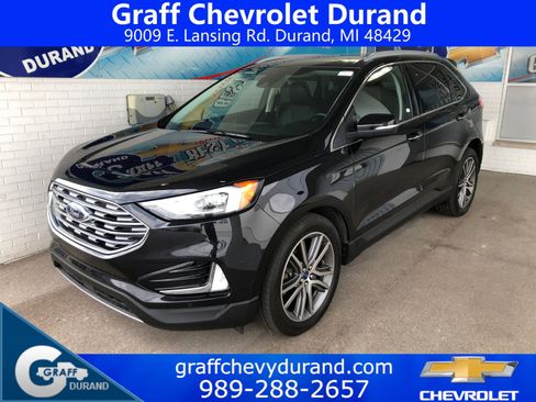 Used 2020 Ford Edge Titanium w/ Class II Trailer Tow Package image 1