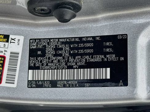 Used 2023 Toyota Highlander Limited AWD/4WD image 39