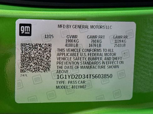 New 2026 Chevrolet Corvette Z06 image 29