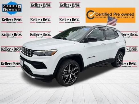 Certified 2025 Jeep Compass Limited w/ Elite Group AWD/4WD image 3