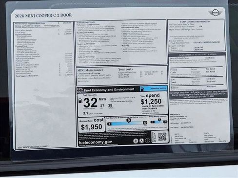 New 2026 MINI Cooper 2-Door Hardtop image 17