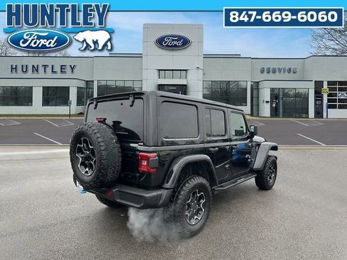 Used 2021 Jeep Wrangler Unlimited Rubicon 4xe w/ Dual Top Group AWD/4WD image 6