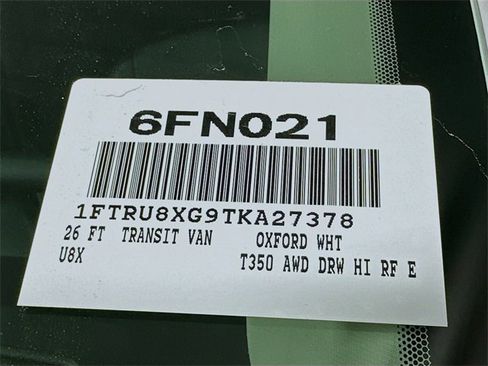 New 2026 Ford Transit 350 148 High Roof Extended DRW image 17