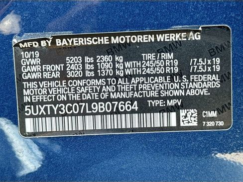 Used 2020 BMW X3 sDrive30i w/ Driving Assistance Package image 43