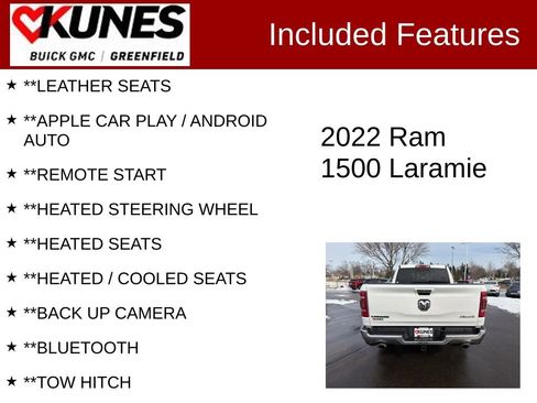 Used 2022 RAM 1500 Laramie image 2