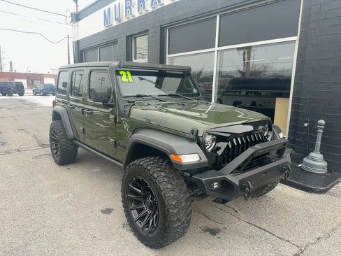 Used 2021 Jeep Wrangler Unlimited Sport image 1