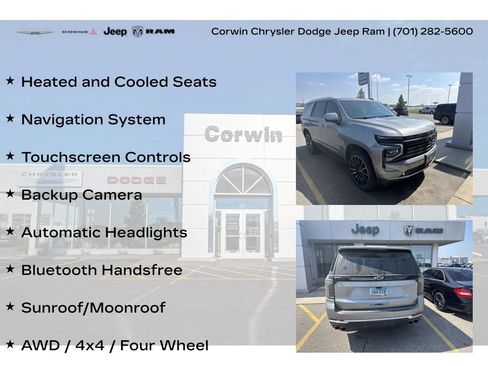 Used 2025 Chevrolet Tahoe High Country AWD/4WD image 8