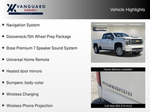 Used 2021 Chevrolet Silverado 3500 High Country w/ Z71 Off-Road Package AWD/4WD image 5