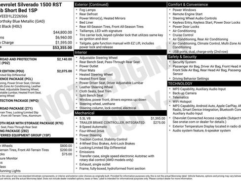 Used 2020 Chevrolet Silverado 1500 RST AWD/4WD image 34
