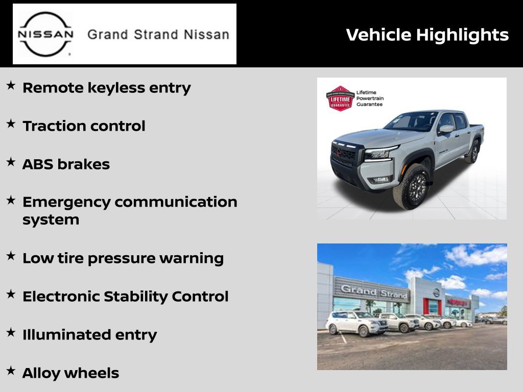 New 2027 Nissan Frontier PRO-4X w/ Pro Premium Package AWD/4WD image 3