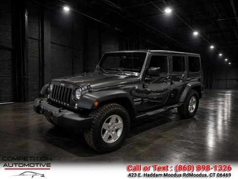 Used 2017 Jeep Wrangler Unlimited Sport w/ Quick Order Package 24S image 4