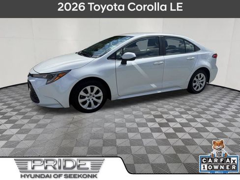 Used 2026 Toyota Corolla LE FWD image 1