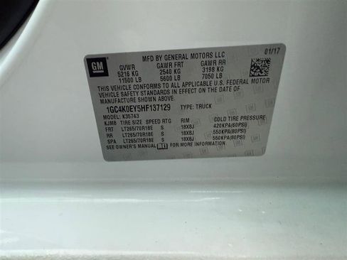 Used 2017 Chevrolet Silverado 3500 LTZ w/ Duramax Plus Package image 41