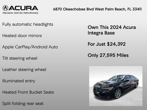 Used 2024 Acura Integra FWD image 14