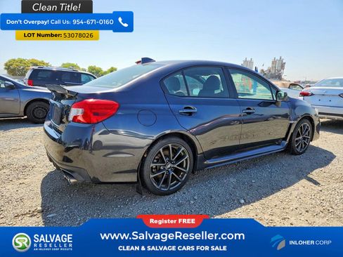 Used 2018 Subaru WRX Premium AWD/4WD image 4
