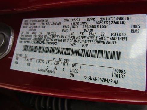 Used 2024 Ford Escape ST-Line w/ Tech Pack #1 AWD/4WD image 18
