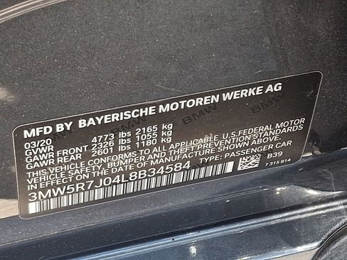 Used 2020 BMW 330i xDrive Sedan w/ Convenience Package AWD/4WD image 28