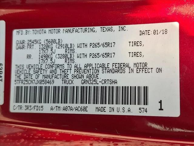 Used 2018 Toyota Tacoma TRD Sport RWD image 14