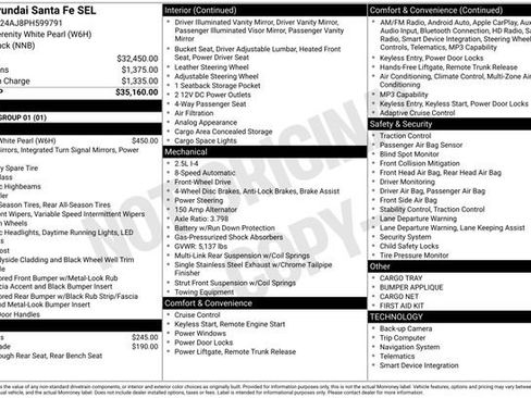Certified 2023 Hyundai Santa Fe SEL FWD image 3