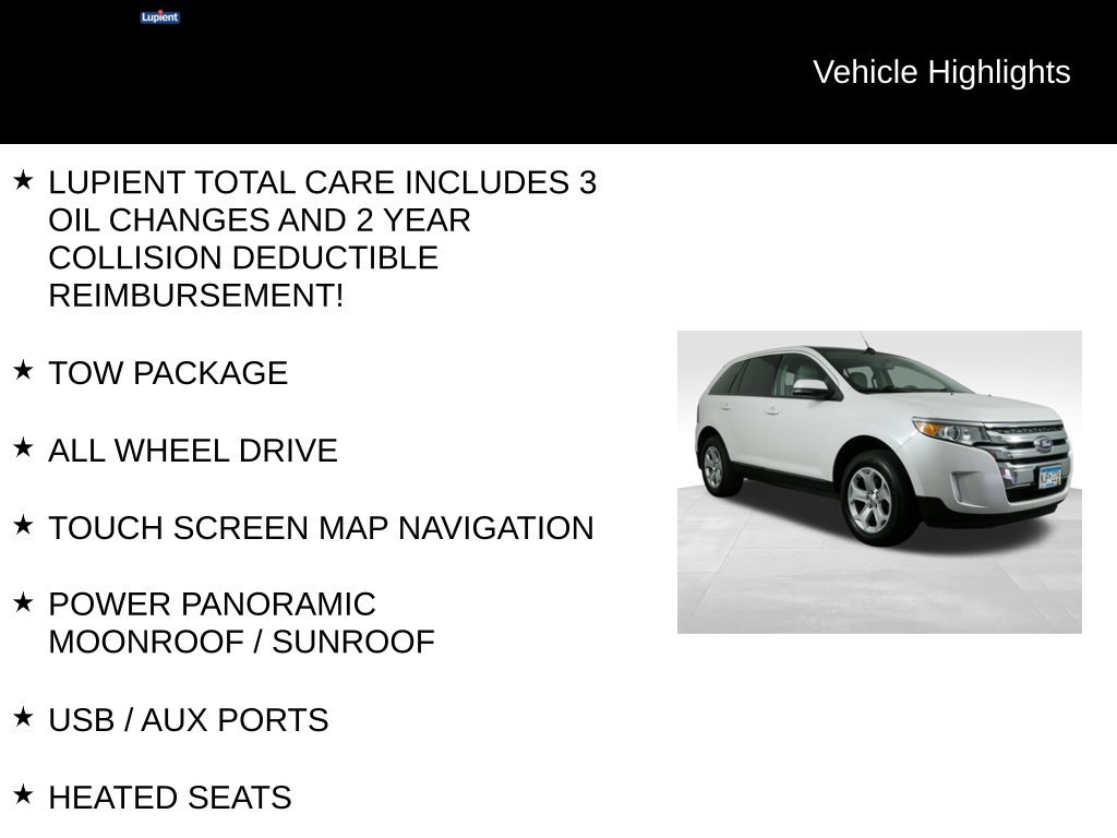 Used 2014 Ford Edge SEL w/ Equipment Group 205A AWD/4WD image 7