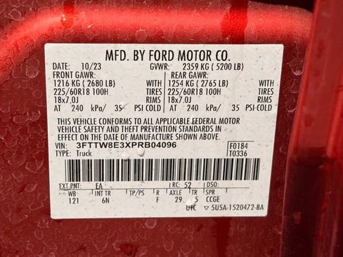 Used 2023 Ford Maverick Lariat w/ Lariat Luxury Package FWD image 21