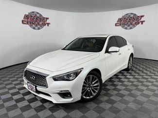 Used 2023 INFINITI Q50 Luxe w/ Cargo Package AWD/4WD video 1