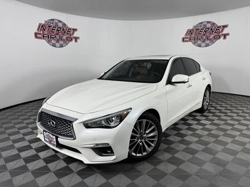 Used 2023 INFINITI Q50 Luxe w/ Cargo Package AWD/4WD image 1