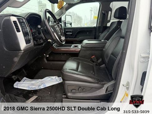 Used 2018 GMC Sierra 2500 SLT w/ Snow Plow Prep Package image 11