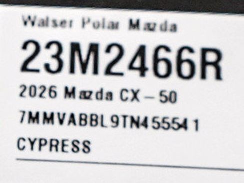 Certified 2026 MAZDA CX-50 AWD 2.5 S w/ Cargo Package image 32