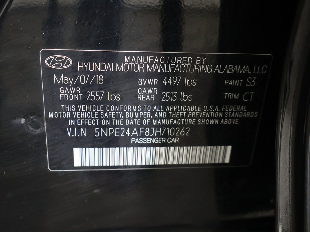 Used 2018 Hyundai Sonata SE FWD image 43