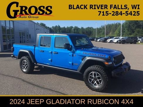 Used 2024 Jeep Gladiator Rubicon w/ Technology Group AWD/4WD image 1