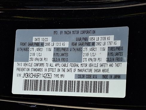 Used 2024 MAZDA CX-90 Plug-In Hybrid w/ Premium Pkg AWD/4WD image 27