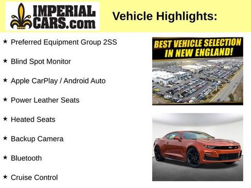 Used 2023 Chevrolet Camaro SS RWD image 7