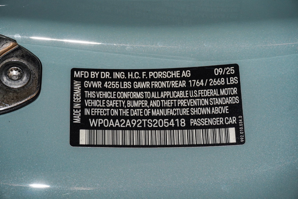 Certified 2026 Porsche 911 Carrera T RWD image 37