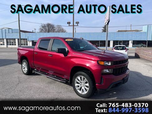 Used 2019 Chevrolet Silverado 1500 Custom w/ Custom Value Package AWD/4WD image 1