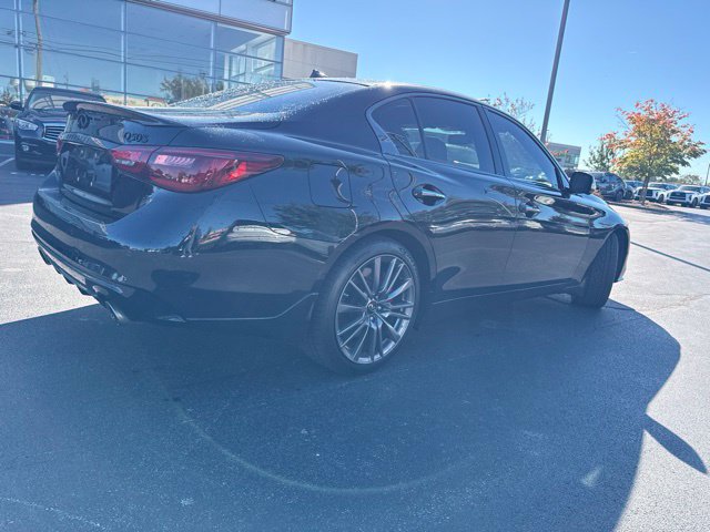 Used 2023 INFINITI Q50 Red Sport 400 w/ Black Opal Edition AWD/4WD image 3